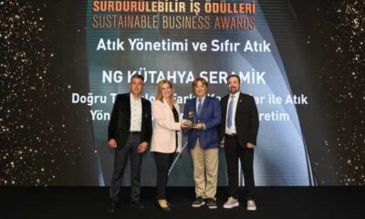 NG Kütahya Seramik’in Sürdürülebilir üretim yaklaşımına ödül