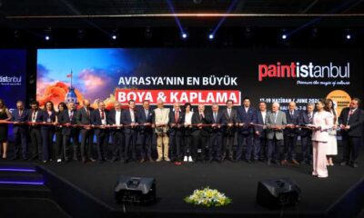Avrasya’nın en büyük boya ham maddeleri ve kaplama fuarı Paintistanbul 2026 kapılarını açtı