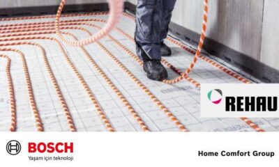 Bosch Home Comfort Group, REHAU Yerden Isıtma Sistemleri’nin Türkiye’deki tek yetkili distribütörü oldu