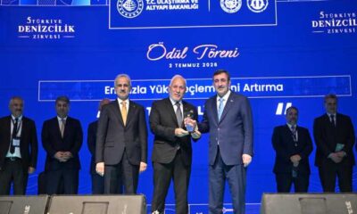Tosyalı İskenderun Limanı “Yük Elleçlemesini En Fazla Artıran Liman” ödülüne layık görüldü