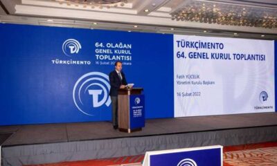 TÜRKÇİMENTO 64. Genel kurulu Ankara’da yapıldı