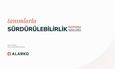 Alarko 2025 GRI Raporunu sürdürülebilirlik sözlüğü formatında yayımladı