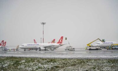 İGA İstanbul Havalimanı: Pistteki kar miktarı ‘anlık’ takip ediliyor