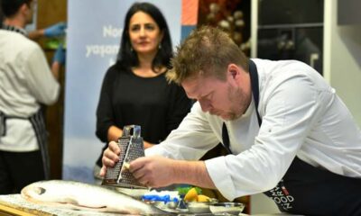 Norveçli şeften Türk Şeflere somon şovu