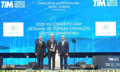Şişecam “İhracat Şampiyonu” oldu