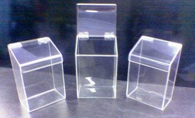 Acrylic, Acrylite, Lucite, Plexiglass Fabricated Boxes Acrylic, Acrylite, Lucite, Plexiglass Fabricated Boxes