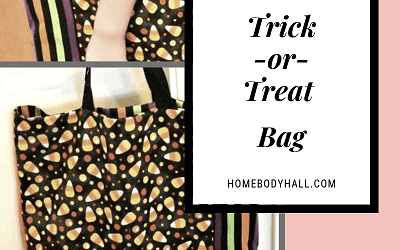 Reusable DIY Trick-or-Treat Bag Tutorial