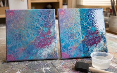 Why Your Acrylic Pour Looks Dull After It Dries and How to Fix It