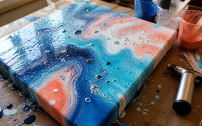 Why Your Acrylic Pour Develops Air Bubbles