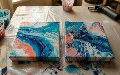 Should You Torch Every Acrylic Pour?