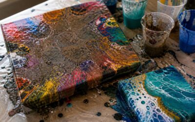 What Happens When You Use Too Many Colors in One Pour?