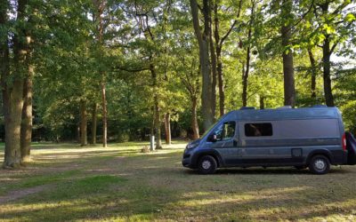 Samotna podróż vanem. Pierwszy tydzień w drodze.