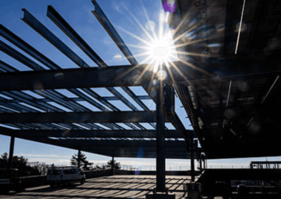 Endicott College Solar Parking Garage No Panels