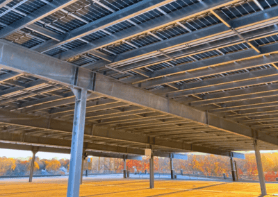 Massachusetts Two Post Solar Carport