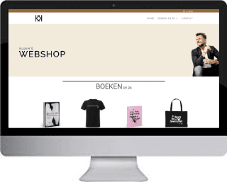 Voorbeeld wordpress Webshop Kluun
