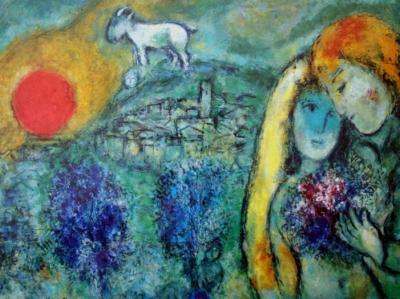 Chagall : gli amanti di Vence