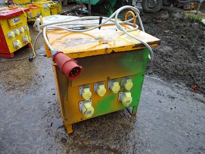 3 Phase to 110V Site Transformer, 6 Outlets