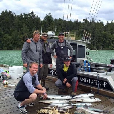 Vancouver Island Salmon Fishing Lodge