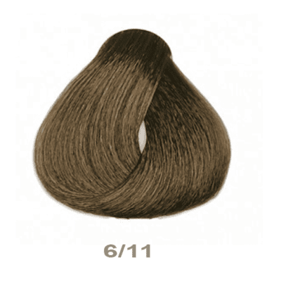 6.11 Rubio Oscuro Ceniza Plata
