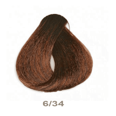 6.34 Rubio Oscuro Dorado Cobre