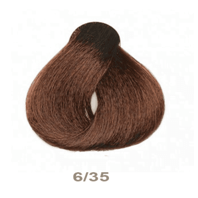 6.35 Rubio Oscuro Dorado Rojo