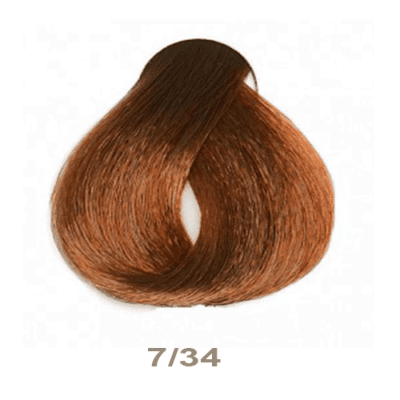 7.34 Rubio Medio Dorado Cobre