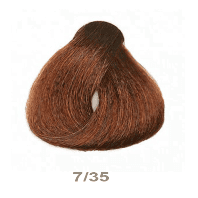 7.35 Rubio Medio Dorado Rojo