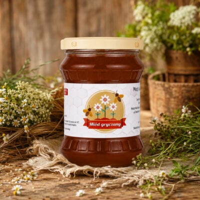 Miód gryczany – naturalny miód z pasieki w Wąchocku
