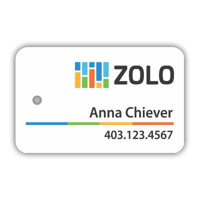 Zolo Realty Key Tag  - Design Opt 2