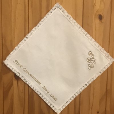 First Holy Communion Handkerchief
