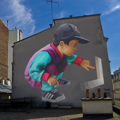 Scraz – Graffiti · Graphisme · Lyon