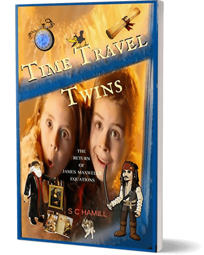 Time Travel Twins featuring Leonardo Da Vinci and Johnny Depp