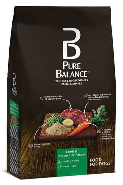 Pure Balance Dog Food, Lamb & Brown Rice Recipe