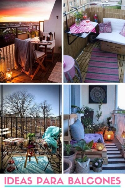 Ideas increíbles para balcones de ensueño