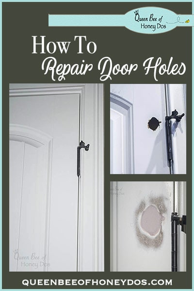 How To Repair Hollow Core Door Holes - easy DIY home improvement projects!