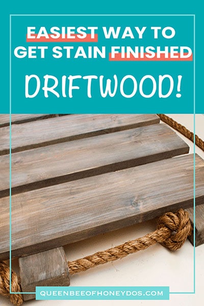 weathered gray driftwood finish