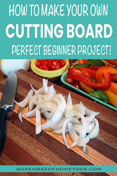 How to make a cutting board -pin