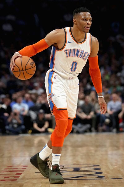 Russell Westbrook Oklahoma City Thunder Jordan Brand Youth 2019