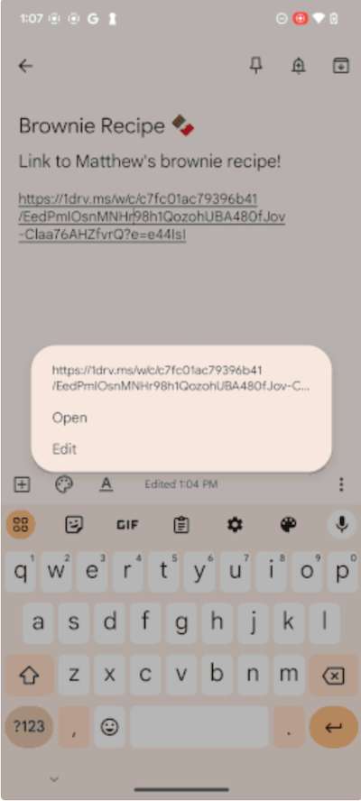 Seamlessly transfer Microsoft Office documents between your devices