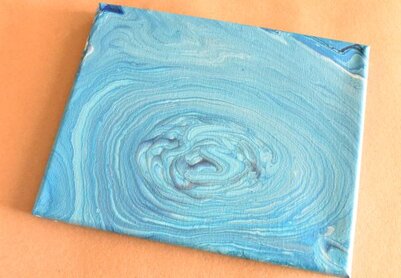 painting of water ripples