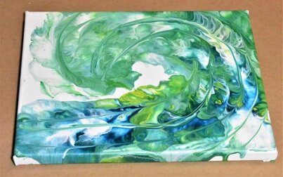 Abstract Acrylic Paint Pouring - Fresh Paint Studio