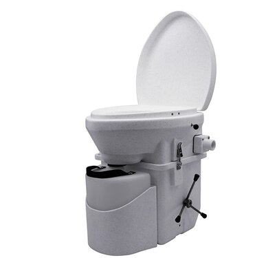 Natures head composting toilet