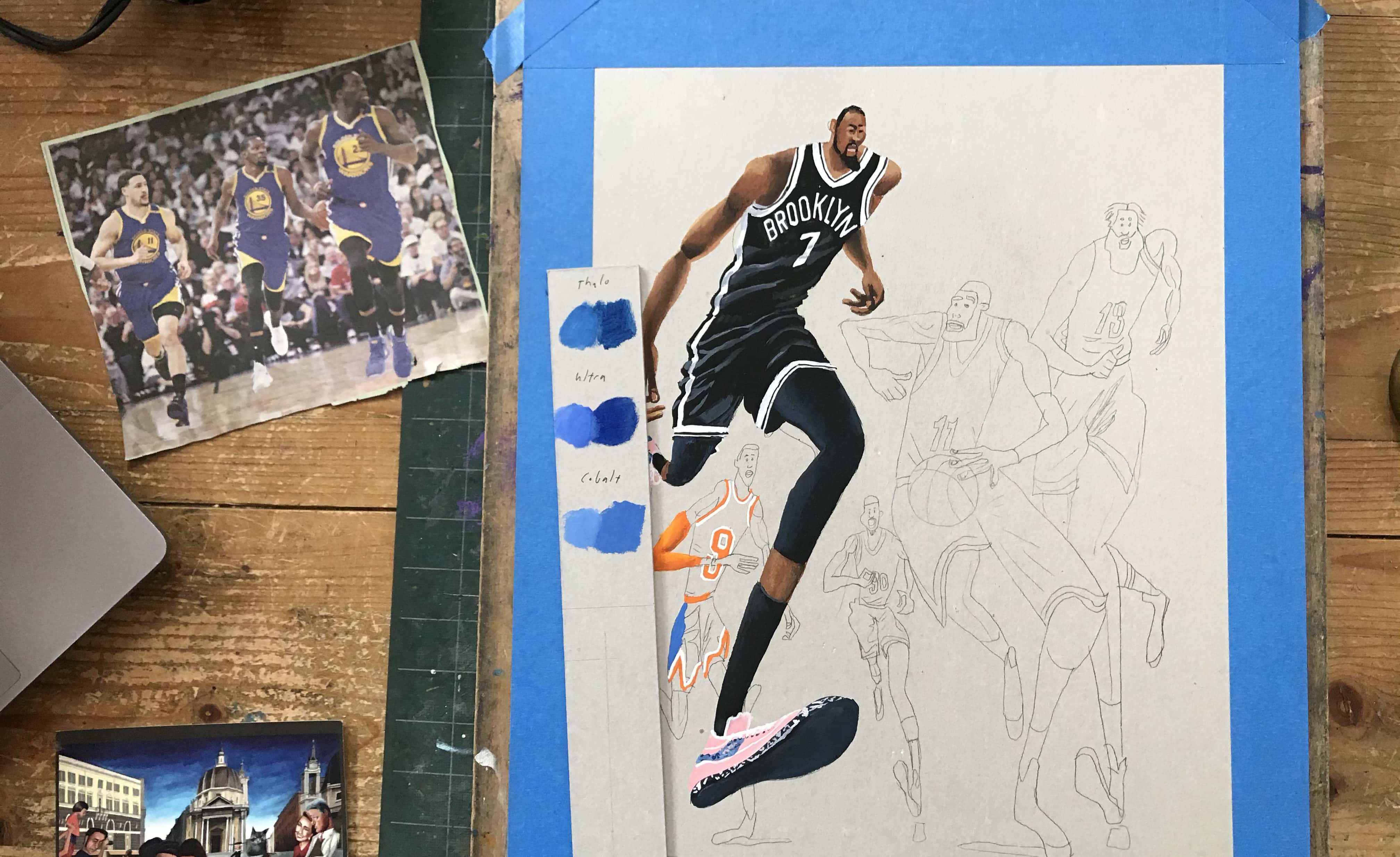 Kevin Durant in Mark Ulriksen's "Hoop Dreams in New York"