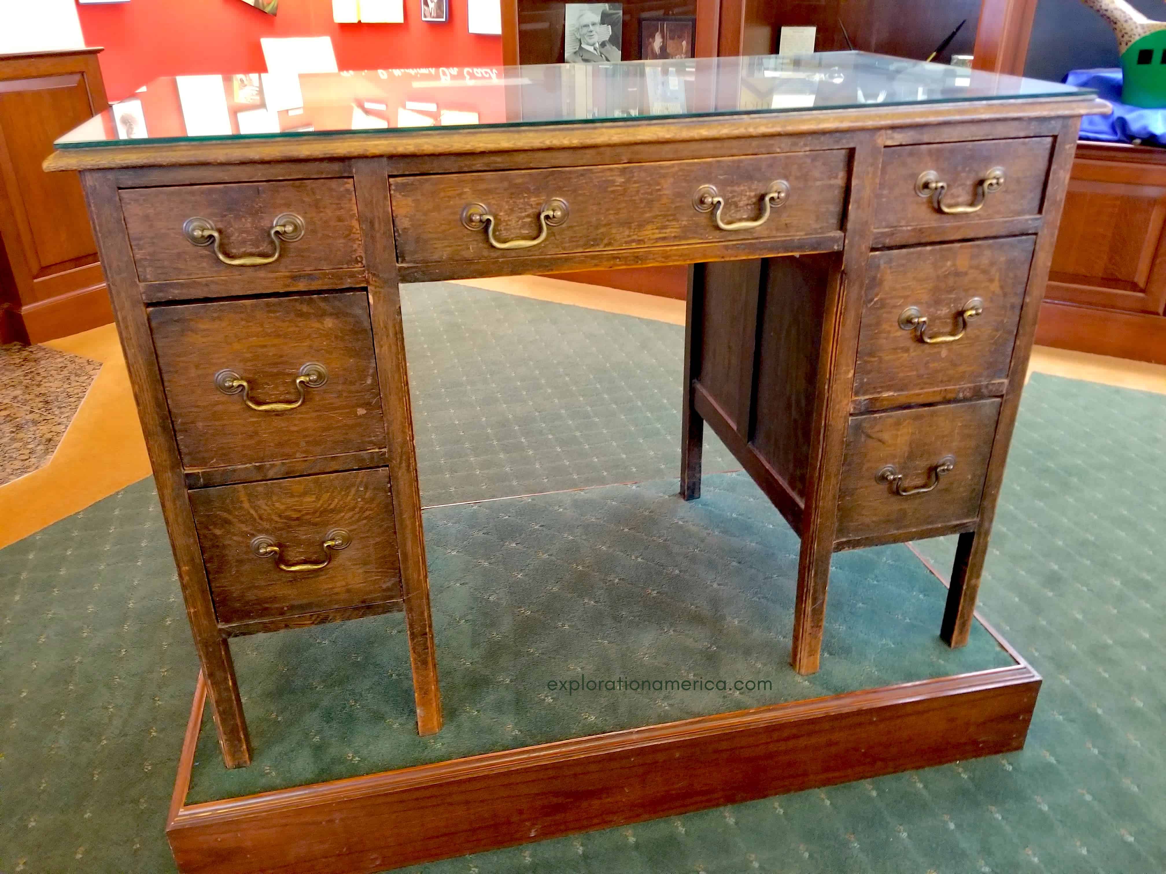 JRR Tolkien desk