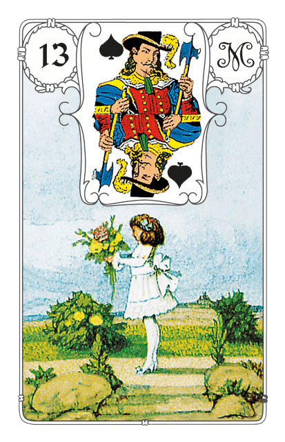 Bedeutung vom Kind in den Lenormand Karten. Deuten und Kombinationen zu Liebe, Beruf und Spiritualit&auml;t.