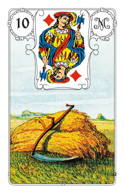Lenormand Sense (Karte 10): Bedeutung, Deutung & Kombinationen 1 Lenormand Sense ist Lenormandkarte 10.