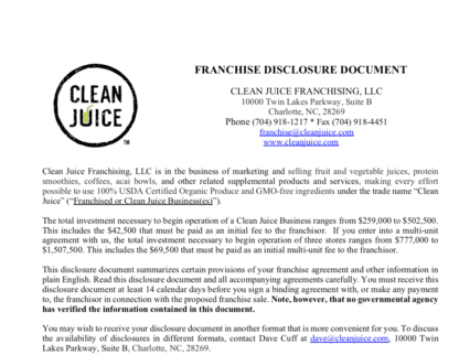 Clean Juice FDD Download