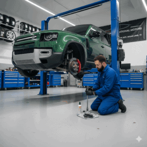 Certified Land Rover mechanic for check engine light near me