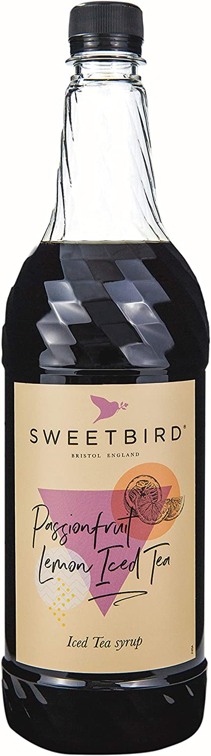 Sweetbird Passionfruit & Lemon Iced Tea Beverage Syrup (1 Litre)