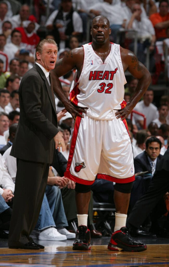 Pat Riley, Once Front and Center, Reigns in the Background - The